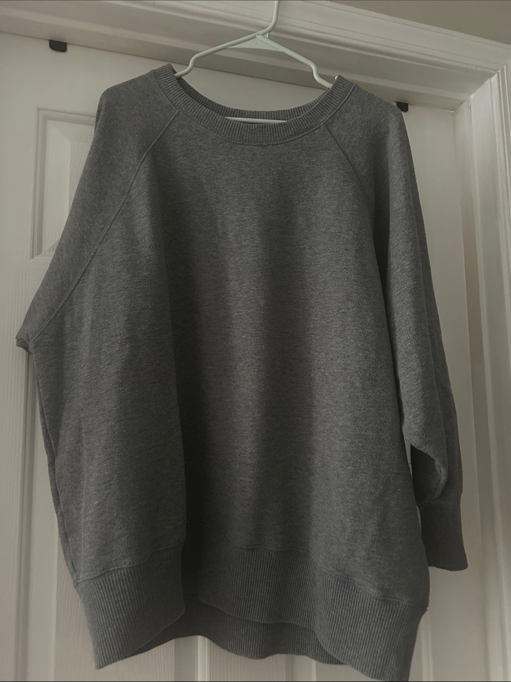 Classic Dark Gray Women's Crewneck Sweater